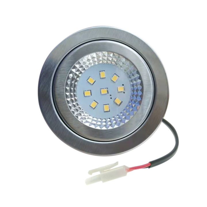 Clear Glass 20W Halogen Bulb Equivalent 1.5W LED Integrated Cook Hood