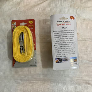 AE Direct Sales Vehicle tow rope Car Safety Emergency Towing Strap Car tow rope 4 Rice 3 Tons of tow rope