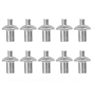 RBRY 10/20/50/100Pcs Fasteners Hardware Tapping Expansion Screws Head Percussion Fixing Tool Expansion Nails Durable Aluminum Core Expansion Rivets