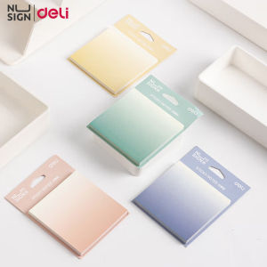 Nusign By Deli Sticky Notes Set Pad 60 Sheets 1pc 74x74cm NS357