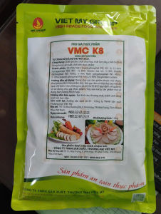 VMC K8 – PHỤ GIA SIÊU GIÒN DAI CHO CÁC LOẠI GIÒ CHẢ – XÚC XÍCH