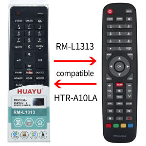 New HTR-A10LA Replaced Remote Control Fit for Haier Model HTR A10LA Controller  LE40K6000D LE43K6000D LE58K6500DUA LE32K6500DA LE40K6500DA LE43K6500DA LE50K6500DA LE32K6000D LE40K6050DP LE50K6000D LE50K6500DUA LE65K6500DUA LE55Q6500DUA