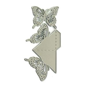 Butterfly Die Cut Decorative Embossing Paper Die Carbon Steel Cutting Dies For Card Making Scrapbooking Album Bookmarks