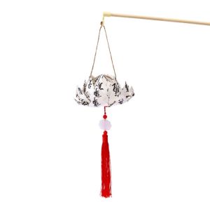 NCNC(okdeals01) lantern mid autumn diy 灯笼中秋2025 Chinese DIY Lantern Ornament Portable Traditional Calligraphy Lotus Lantern Creative Reusable Ancient Poetry Paper Lantern Mid-Autumn Festival