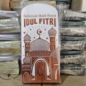 1Pak Isi 50 Lembar Amplop Lebaran Idul Fitri Poli Exclusive Ukuran L Mewah Premium / Angpau Lebaran Amplop Thr Idul Fitri
