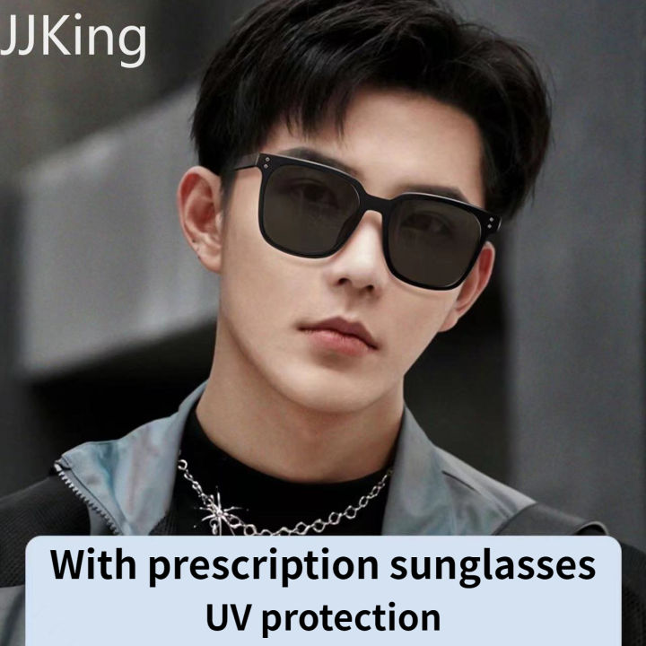 JJKing】With Prescription Sunglasses for Men and Women's UV