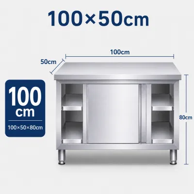 Rak Penyimpanan Dapur Susun Stainless Steel Lemari Panci Serbaguna Anti Karat Tebal Tahan Air Awet