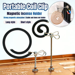 Moda Magnetic Incense Coil Holder Portable Incense Clip Multifunctional Incense Holder