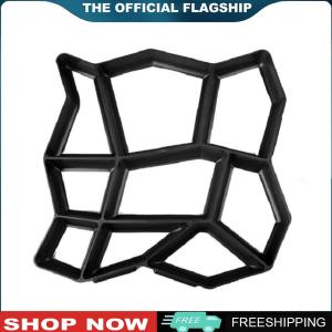 【New Arrival】 Garden Pavement Mold DIY Paving Cement Brick Stone Road Concrete Path Maker