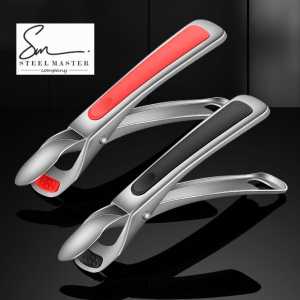 304 Stainless Steel Anti-Ironing Clip Bowl Clip Silicone Non-Slip Clip Vegetable Plate Steamer Clip Household Kitchen万能防烫夹