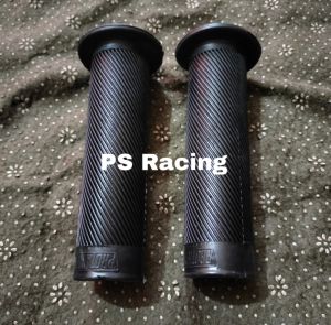 Handgrip Grip Bulu PROTAPER Hitam Super Soft Model Rcb + Jalu Stang PCX Chrome