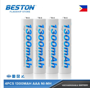 Beston Pack AAA 1300mAh Ni-MH Rechargeable Batteries yS9b