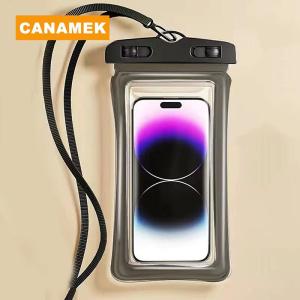 【CANAMEK】 Transparent Waterproof Phone Case Touch Screen Sealed Bag Swimming Diving Phone Cover