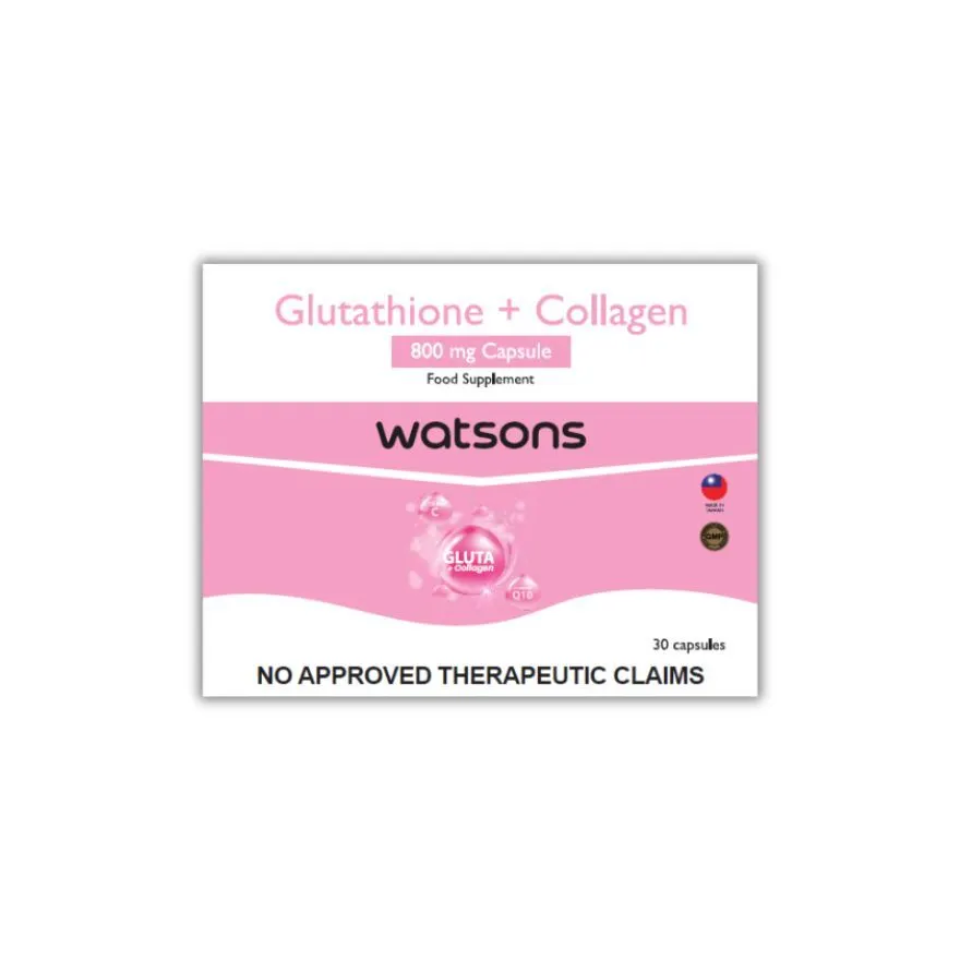 watsons glutathione capsule watsons glutathione with collagen main image 0