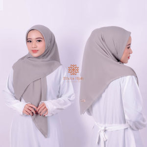Ethera Hijab - Plain Square Hijab Segiempat Pollycotton (free pouch)