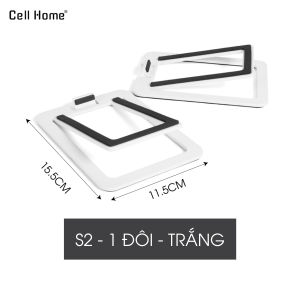 Giá đỡ loa để bàn S2 bằng nhôm chống rung tối giản cho bàn làm việc
