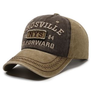 หมวกแก๊ปปีกโค้ง ปักลาย Original The Black หมวกแฟชั่น สียีนส์สวยหรู classic 05-C7