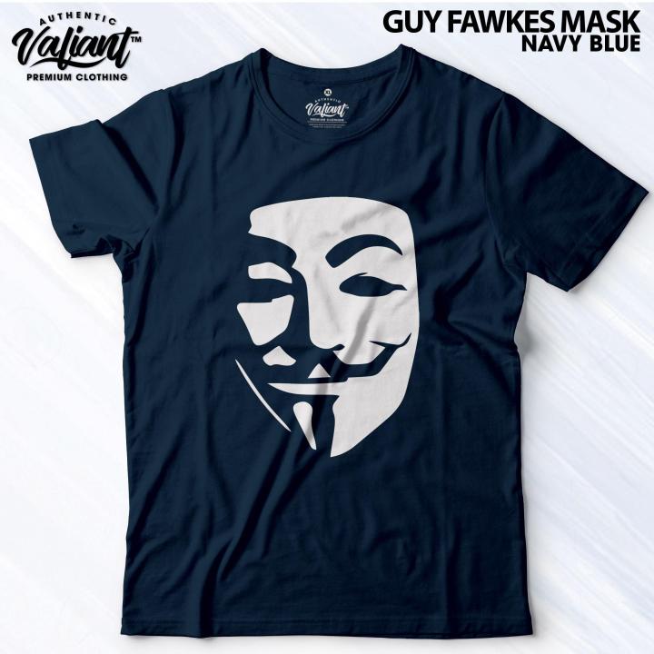 Guy Fawkes V for Vendetta Anonymous Shirt Tee Valiant Premium