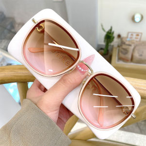 WNQNW New Womens Sunglasses Round Face Sunglasses UV Protection Versatile Fashion Trendy Sun Protection To Make Big Face Thin-Looked Glasses for Women