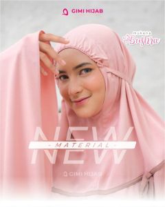 Mukena Dewasa MUKENA BUSHRA by Gimi Hijab: Warna Mauve Mulbery, Silver Denim & Terracota Pink Baby