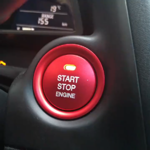 รถเครื่องยนต์ Push Start หยุดเครื่องยนต์เคสคลุมปุ่มสำหรับรถ Perodua มาสด้าโตโยต้า