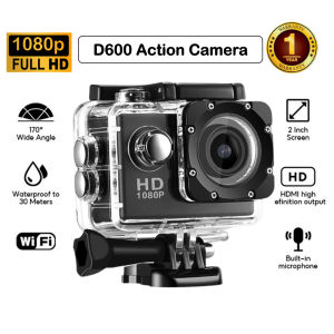 MicroPowerTech  D600 Ultra HD 1080p Waterproof Action Camera with Infrared Night Vision and Wi-Fi Connectivity