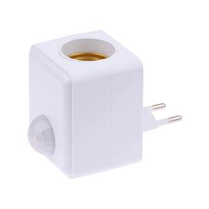 Motion Sensor Operated LED Wall Light Base Intelligent Energy Saving Design Plug and Play Household Lighting for Home