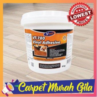 VT-780 VINYL ADHESIVE GLUE 5KG / Adhesive Flooring Glue/ Gam Lantai