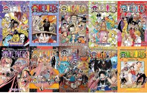 Sách - Combo ONE PIECE Vua hải tặc - 10 quyển (giao ngẫu nhiên) + bán kèm 1 bút viết