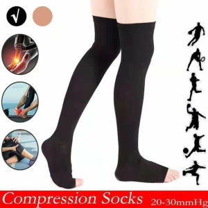 Compression Knee High Men Womens Pain Relief Pressure Circulation Soft Varicose Vein Stocking