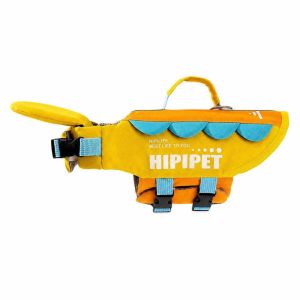MYTHIS Breathable Dog Life Jacket Superior Buoyancy Waterproof Pet Flotation Vest  Towable Puppy Safety Vest Water Sports