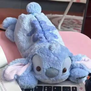Kawaii Lilo & Stitch Plush Cute Pencil Case Anime Stitch Student Large Capacity Pencils Bag  Friend Gift