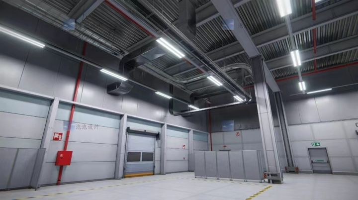 Unity factory warehouse scene factory/warehouse interior modular pack 1 ...