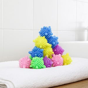 [10 PCS] Magic Washing Machine Laundry Ball Strong Decontamination Anti-winding Wash Ball Sea Star Solid Cleaning Bal