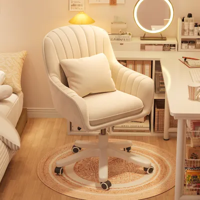 Makeup chair household swivel chair desk study chair dressing chair lift swivel chair hight back computer chair