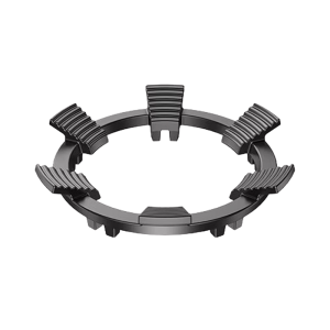 ชั้นวางหม้อทอดเตาแก๊ส ชั้นวางเตาแก๊ส กันลื่น ห้องครัว หกฟัน เหล็กหล่อหนา