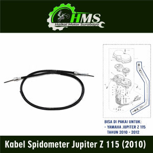 Kabel Spidometer Jupiter Z 115 (2010) - Cabel Cable Seling Speedometer Kilometer Jupiter Z Robot