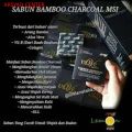MSI Bamboo Charcoal - Sabun Bamboo MSI - 100% Original - Sabun Arang -  Menutrisi Kulit Wajah - [100grm] MSI SABUN BAMBU ARANG / ULIVE BAMBOO CHARCOAL. 