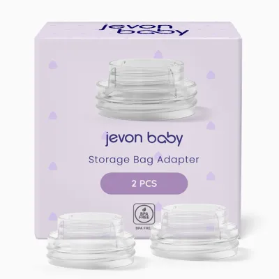 Jevon Baby Milk Storage Bag Adapters (2-Pieces)