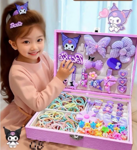 phụ kiện tóc set 156 chi tiết hộp phụ kiện tóc làm quà tặng