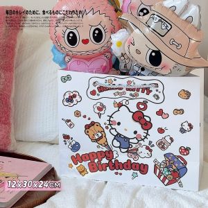 ส่งจากไทย ถุงกระดาษวันเกิด ถุงของขวัญ ถุงกระดาษหูหิ้ว ลายวันเกิดน่ารัก ลายการ์ตูน มี 2 ​​ขนาดให้เลือก