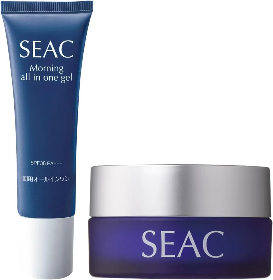 SEAC Morning & Night all in one gel 50g フェイスジェル・ゲル SEAC