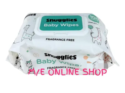 Snugglies Fragrance Free Baby Wipes 100 sheets
