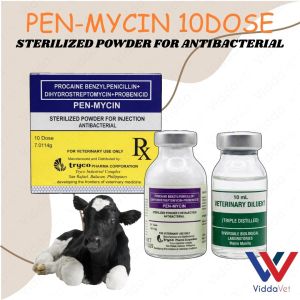 Pen Mycin sterile powder animal recovery support pen mycin powder for pigs