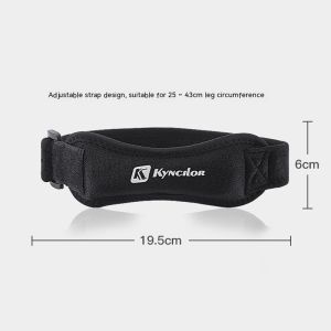 1 PCS Adjustable Patella Support Knee Silicone Brace Bandage Tendon Strap Belt for Knee Pain Relief cod
