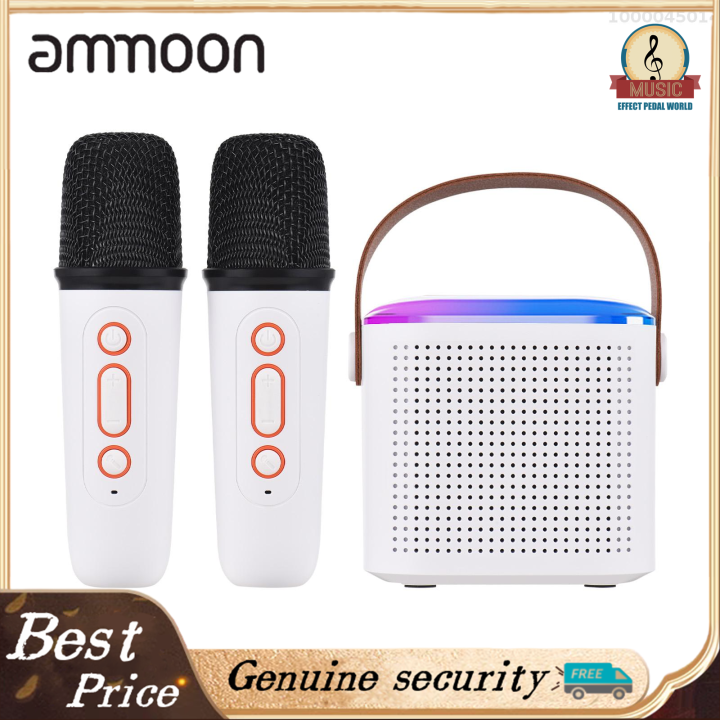 Mini Karaoke Machine Portable Microphone Sound Box Set Home KTV