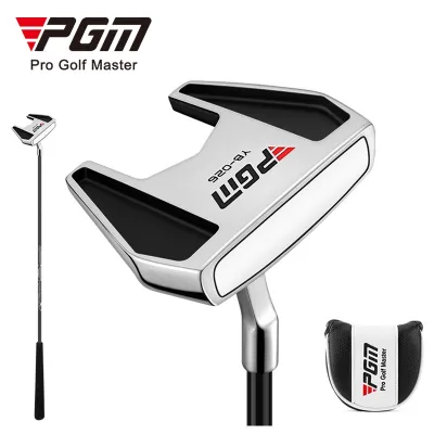 PGM GOLF Unisex ไม้พัตเตอร์กอล์ฟยืนมือขวาพร้อมการออกแบบเส้นเล็ง TUG054