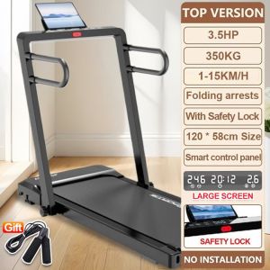 3.5HP electric treadmill Machine Multi-functional folding treadmill for home use 1-15KM/H Different speed With Key Control Walking Pad treadmill ideal for indoor fitness at home treadmill【100% Official authenticSame day delivery】