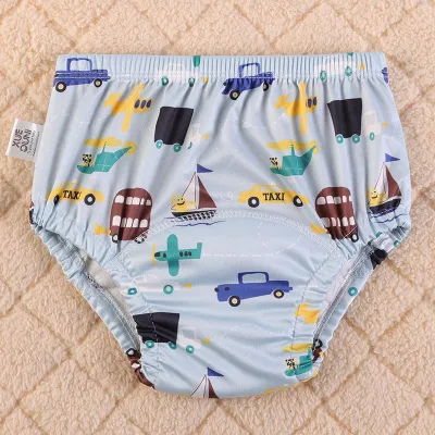 Kids Potty Training Pants Baby Cloth Diaper Seluar Latihan Tandas Budak Bayi Kalis Air 1 - 5 Years