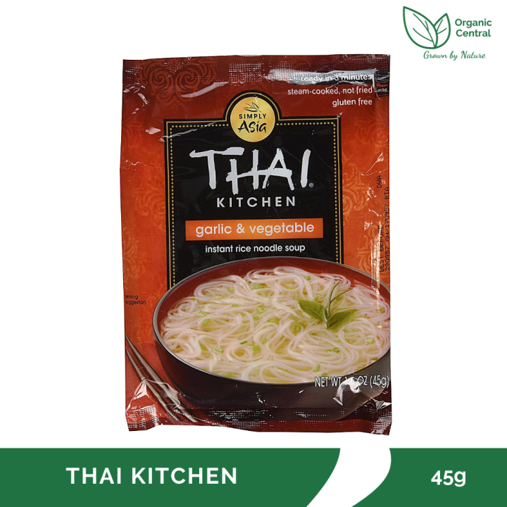 Thai Kitchen Garlic & Vegetable Instant Rice Noodle Soup 45g Lazada PH